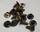 Nýt dutý, otevřený, staroměď 3,5 x13 mm