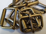 Sedlářská přezka 20 mm -staromosaz
