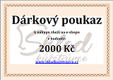 Dárkový poukaz  2000 Kč