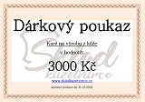 Dárkový poukaz  3000 Kč