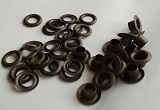 Průchodka staromosaz 5,5x5x10 mm  10 ks 