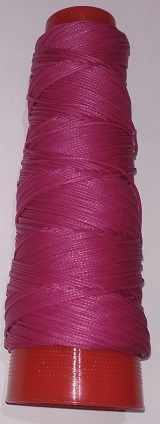 Polyesterová nit EUROJET SLAM  fuchsie voskovaná 0,8 mm